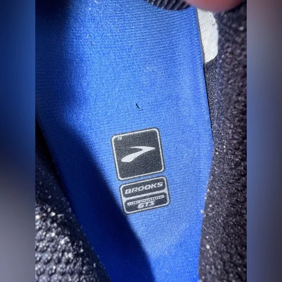 BROOKS Adrenaline GTS 14 Men’s Running Shoes Size 10.5 Silver Blue Support - Picture 13 of 13